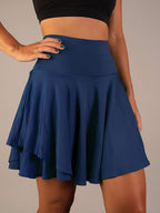 Sportieve & functionele dames tennisrok met shorts en zakken