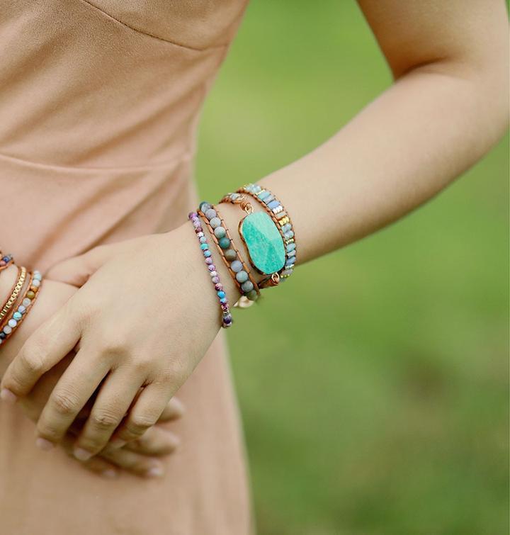 Energie armband jaspis