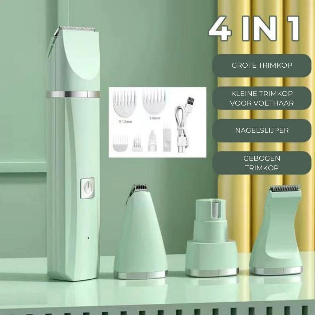 4-in-1 huisdieren trimmer