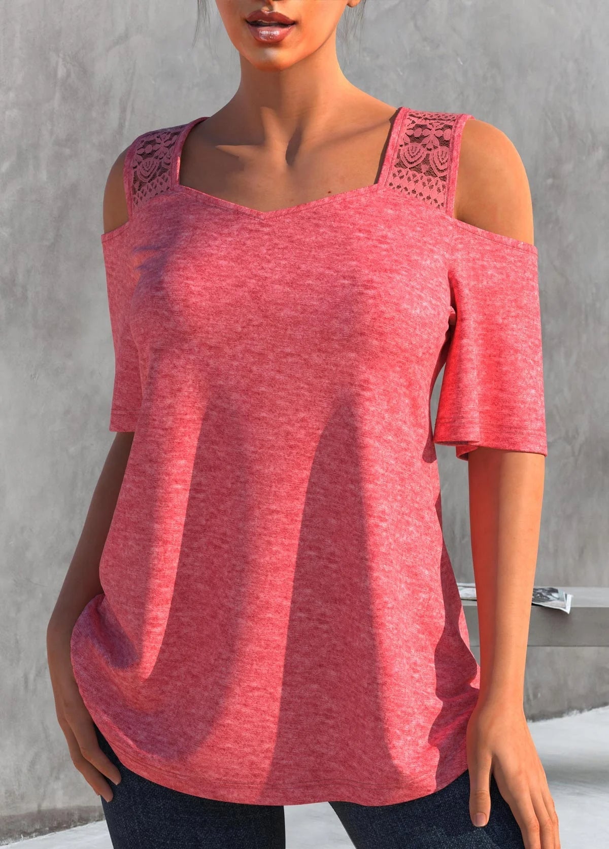 Lana plus-size top