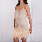 Glamoureuze cocktailjurk