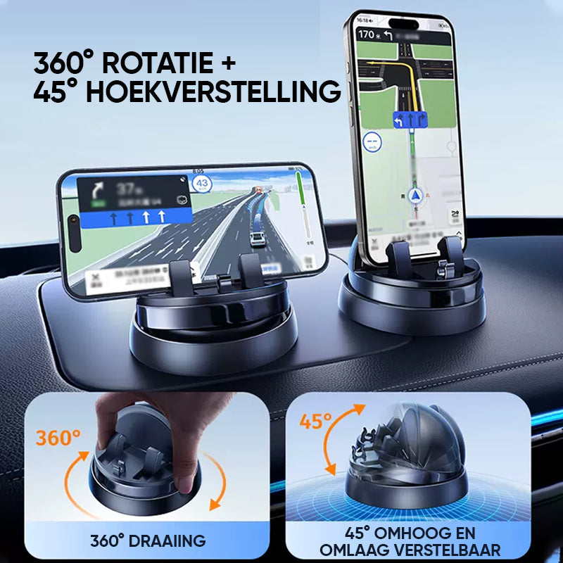 360° draaibare telefoonhouder voor auto