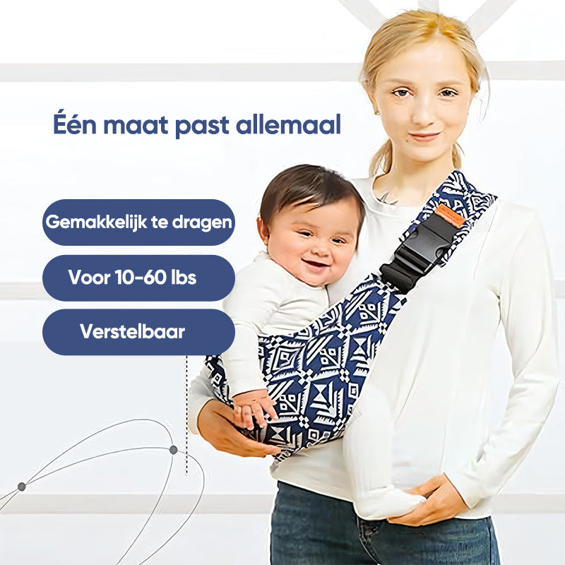 Ergonomische verstelbare draagzak