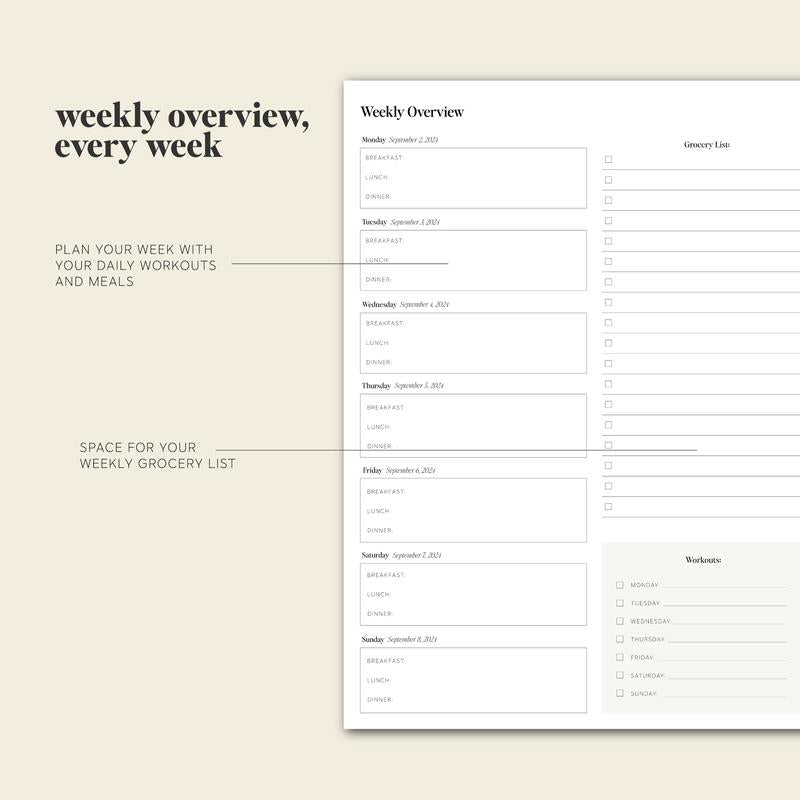 Dagelijkse planner 24-25