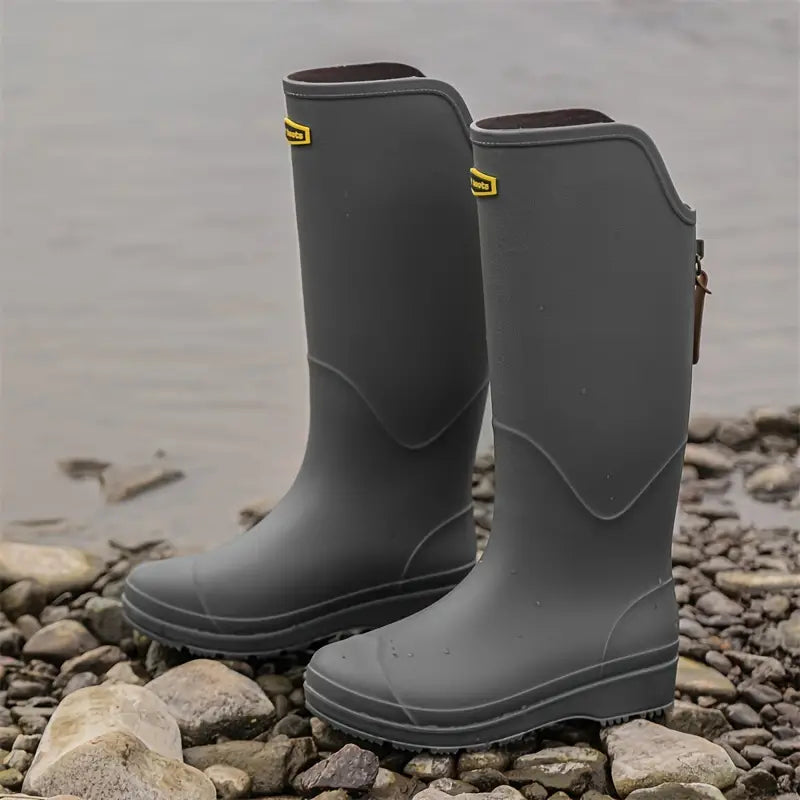 Dames regenlaarzen van PVC met antislipzool