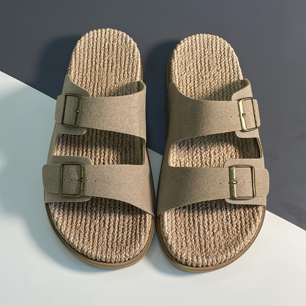 Heren zomer-slippers met verstelbare banden