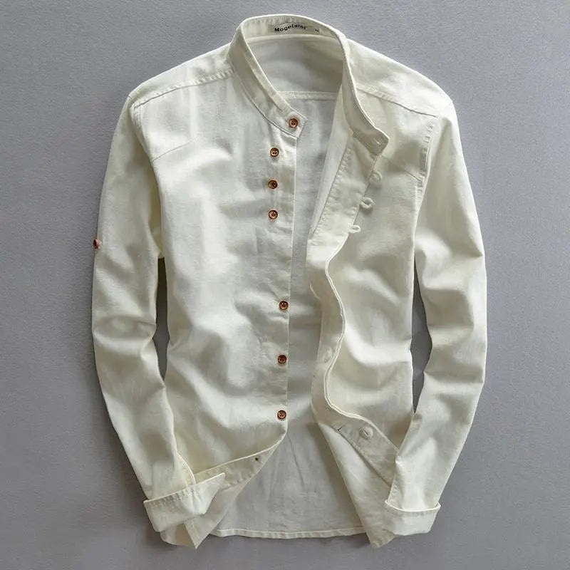 Stijlvol heren vrijetijdsshirt met knoopsluiting