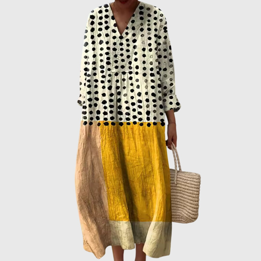 Samantha | Damesjurk met geometrisch motief
