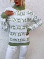 Christmas patroon trui