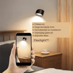 Luma360 – draadloze oplaadbare 360° muurlamp