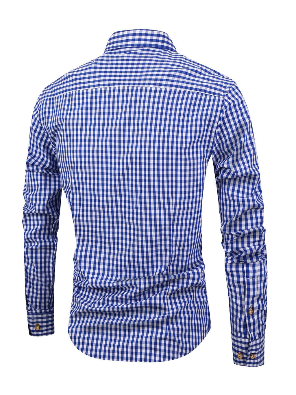 Geruit herenoverhemd met comfortabele pasvorm