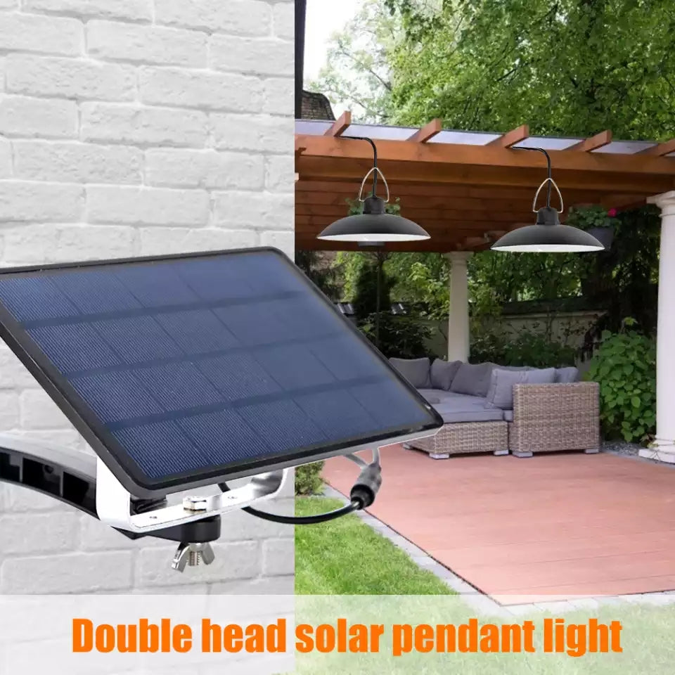 Draadloze solar LED lampenset met afstandsbediening