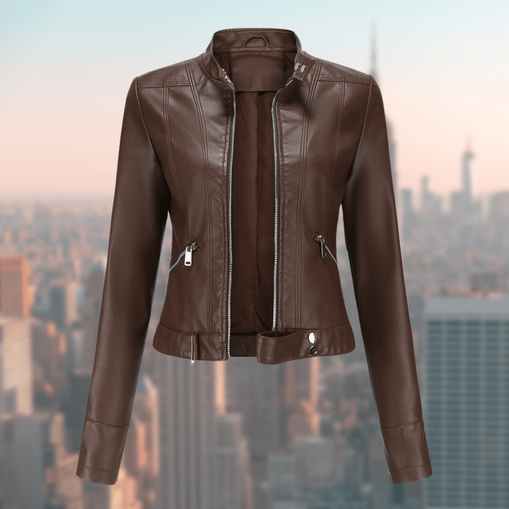 Leren jas voor dames – Yara