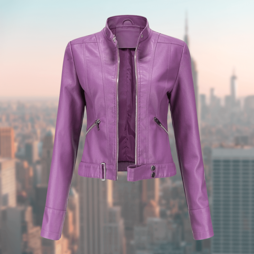 Leren jas voor dames – Yara