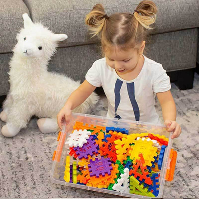 Puzzelbouwblokken