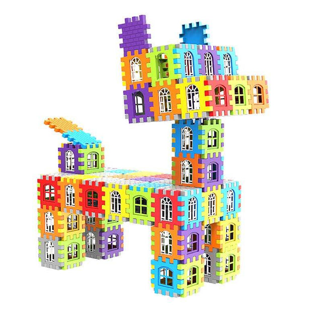 Puzzelbouwblokken
