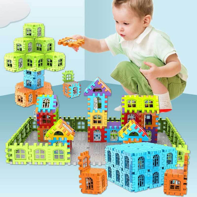 Puzzelbouwblokken