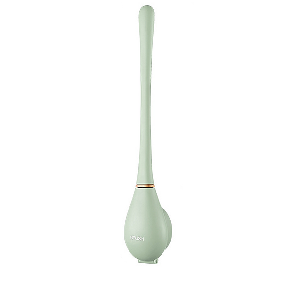 Siliconen toilettenborstel met wandhouder & druppelopvang