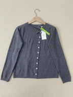 Eenvoudige effen longsleeve trui