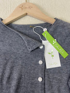 Eenvoudige effen longsleeve trui