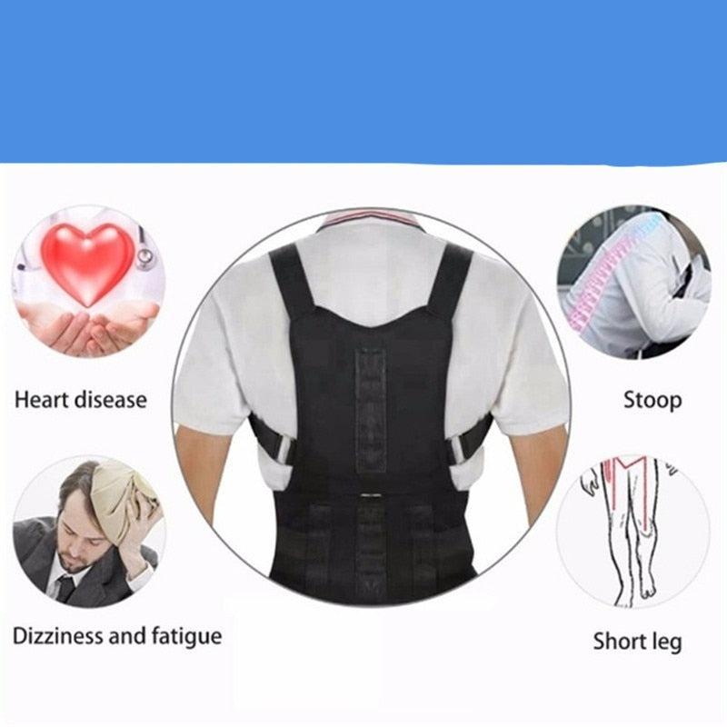 Magnetische rugbrace