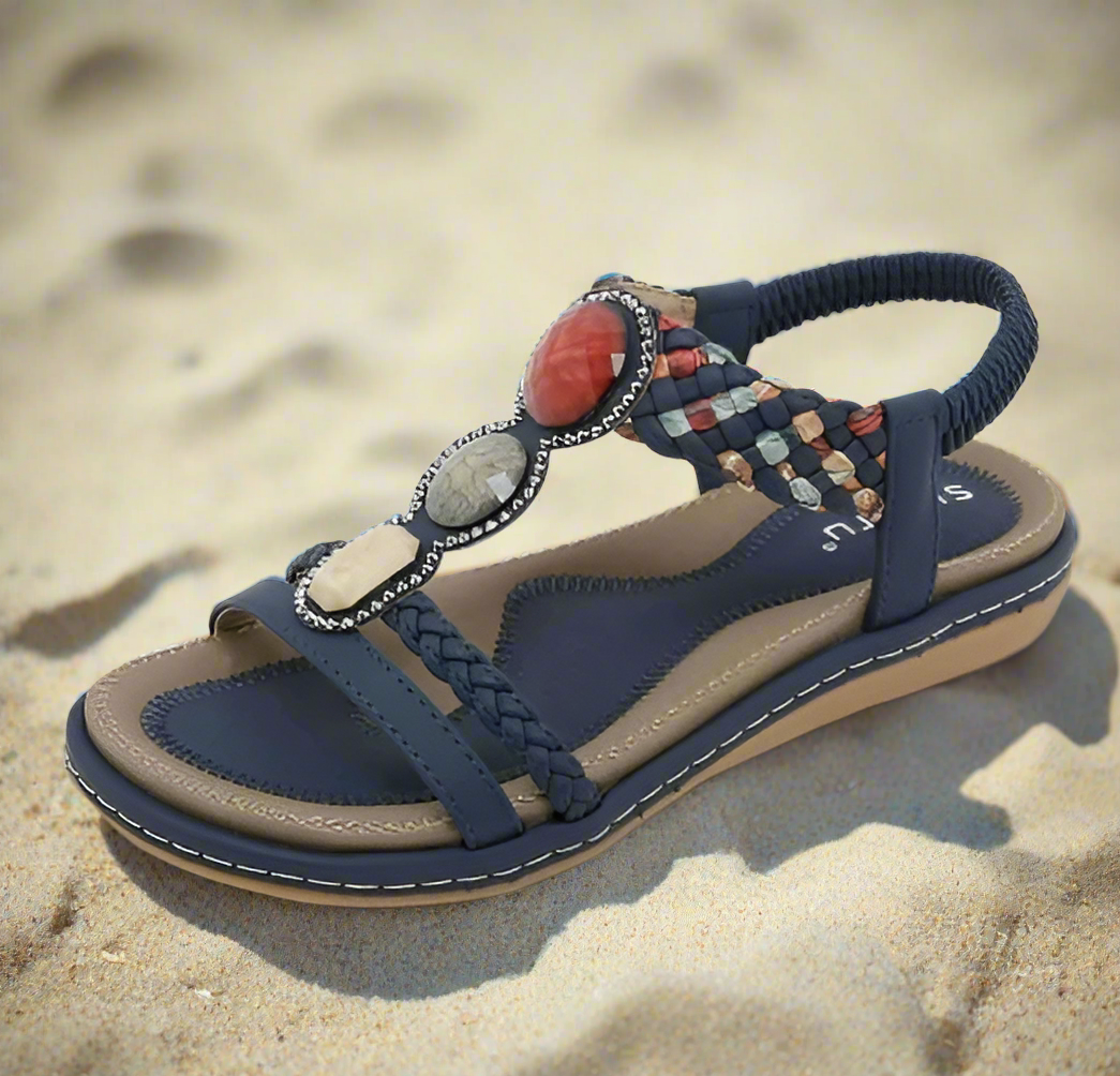 Lage dames sandalen