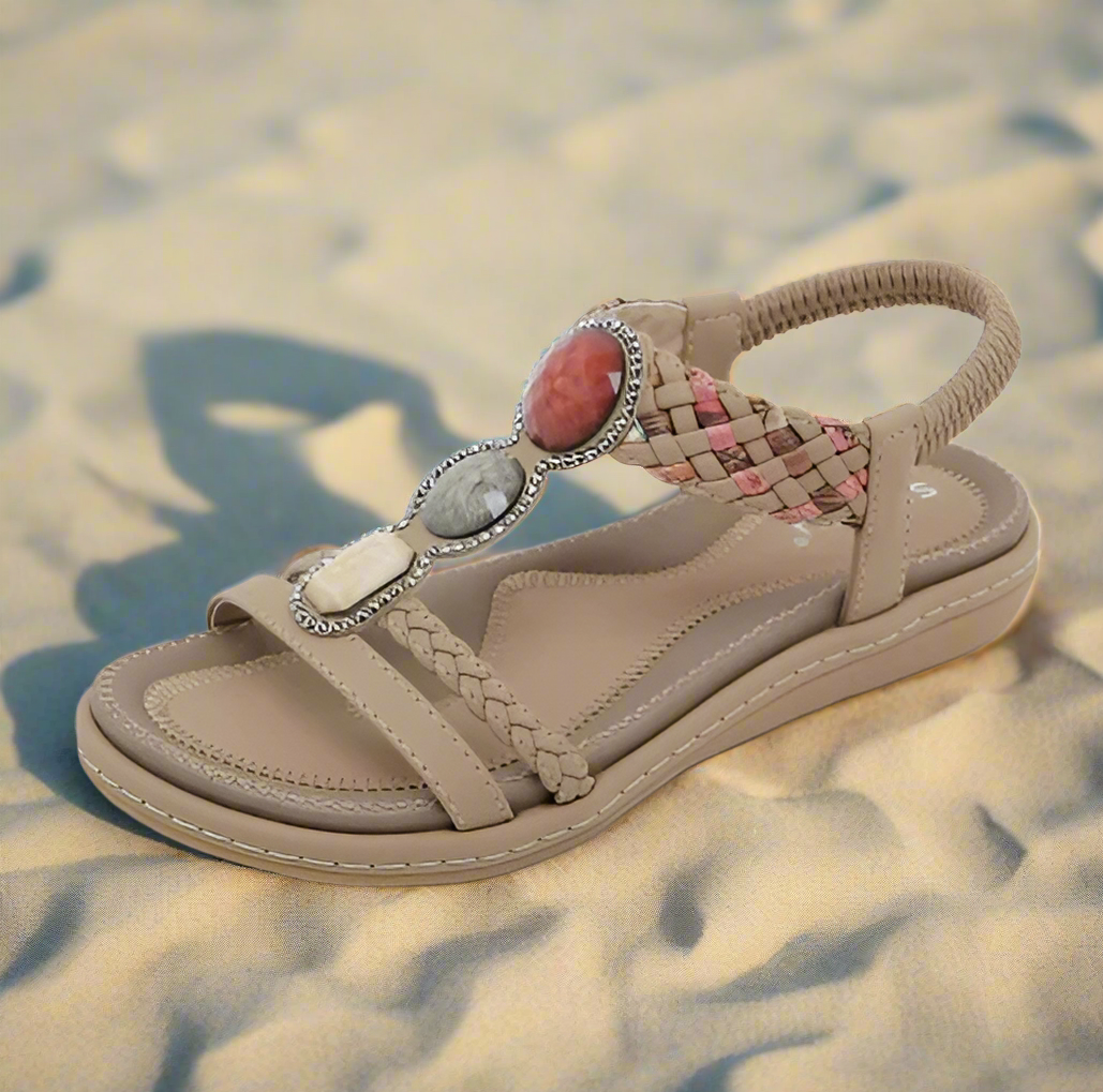 Lage dames sandalen