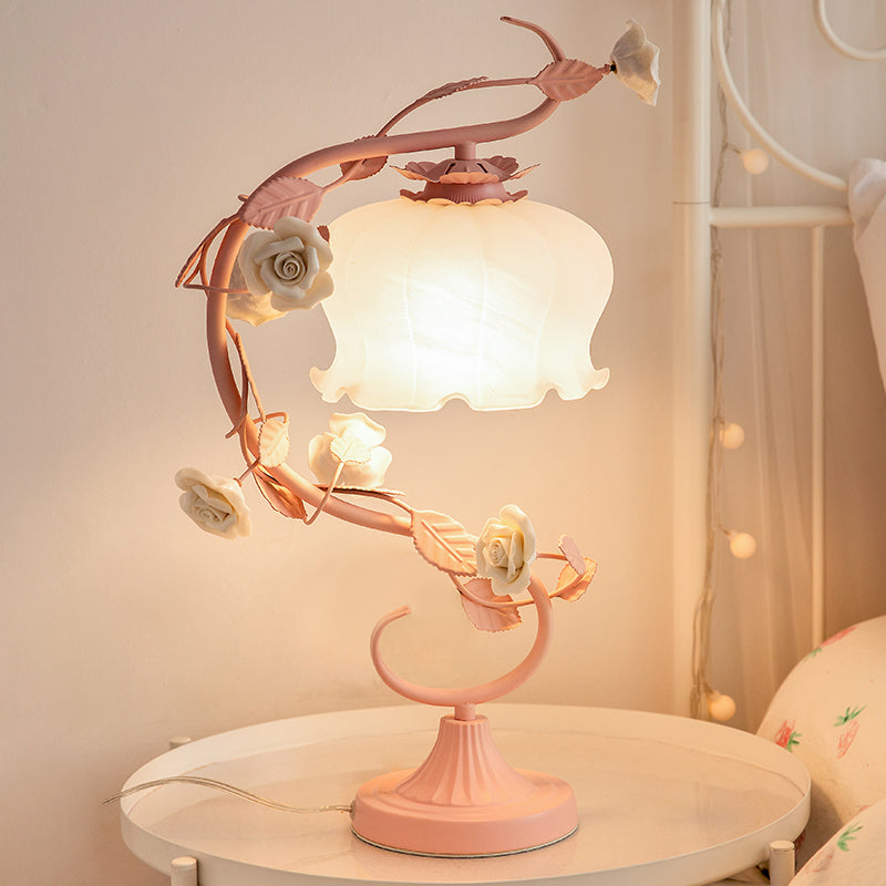 Charmante rozenverlichtingslamp