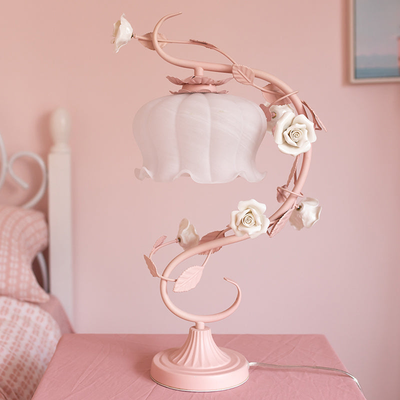 Charmante rozenverlichtingslamp