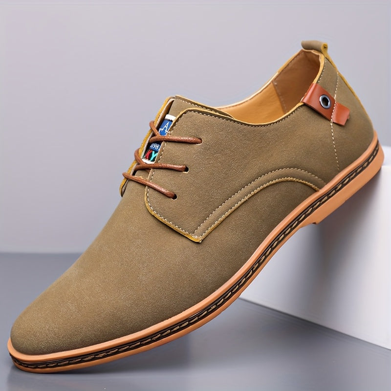 Klassieke veterschoenen met gedempte zool