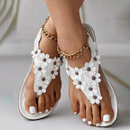 Damessandalen met bloemendetail BloomGrace sandals — afbeelding 11