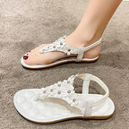Damessandalen met bloemendetail BloomGrace sandals — afbeelding 19