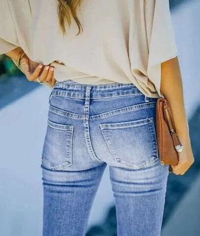 Dames stretch jeans — afbeelding 4