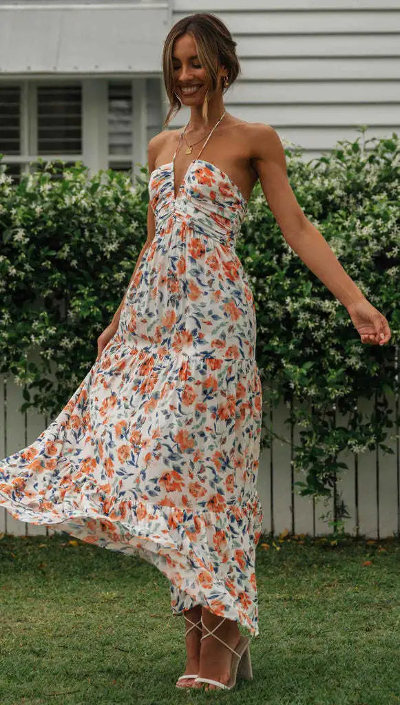 Lina maxi-jurk