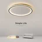 Scandinavische ronde plafondlamp – Noor