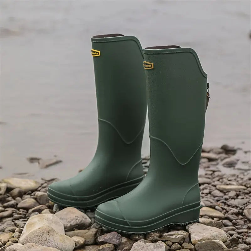 Dames regenlaarzen van PVC met antislipzool