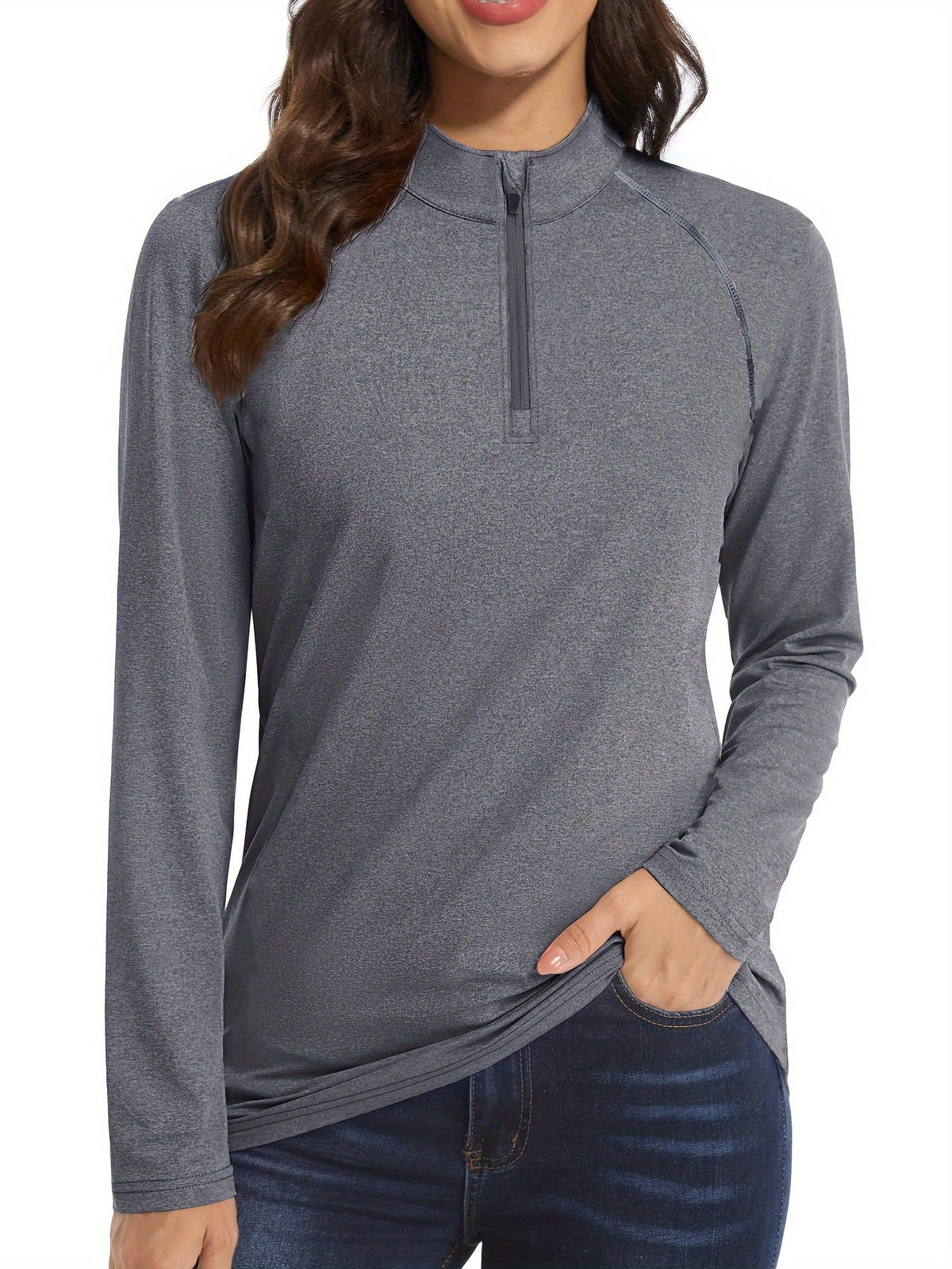 Sportshirt met lange mouwen voor dames