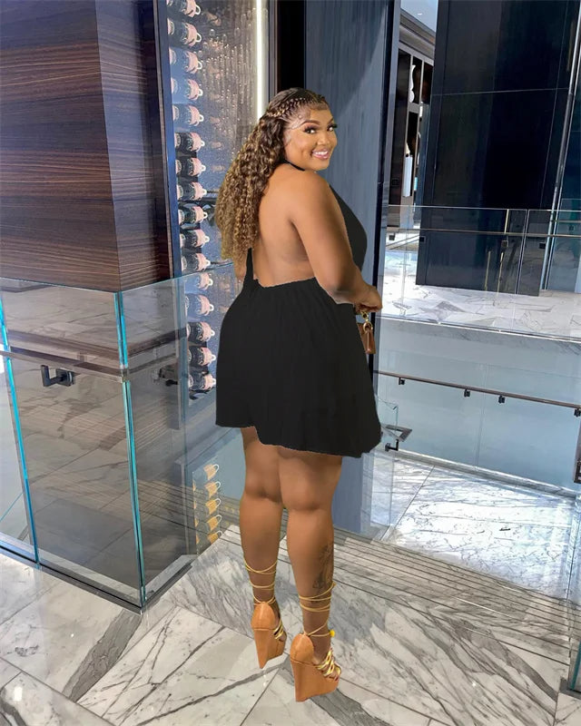 Lina plus size playsuit