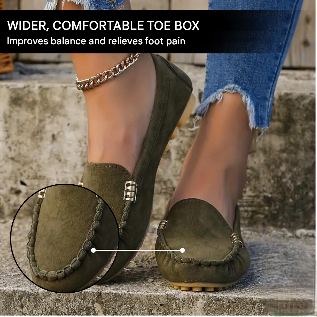 Dames barefoot mokassins