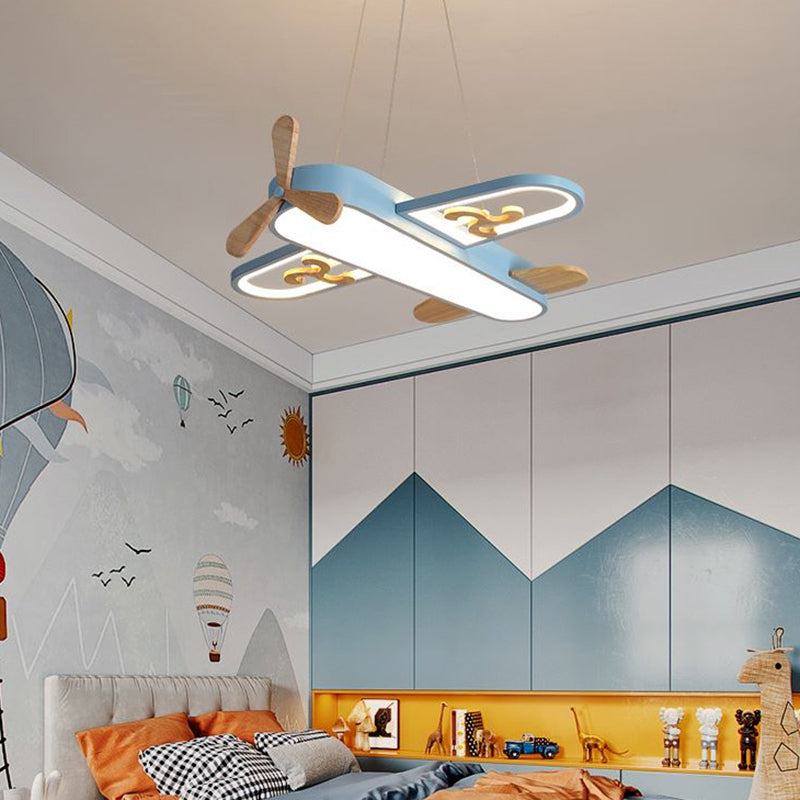 LED Vliegtuig Kinderkamer Hanglamp