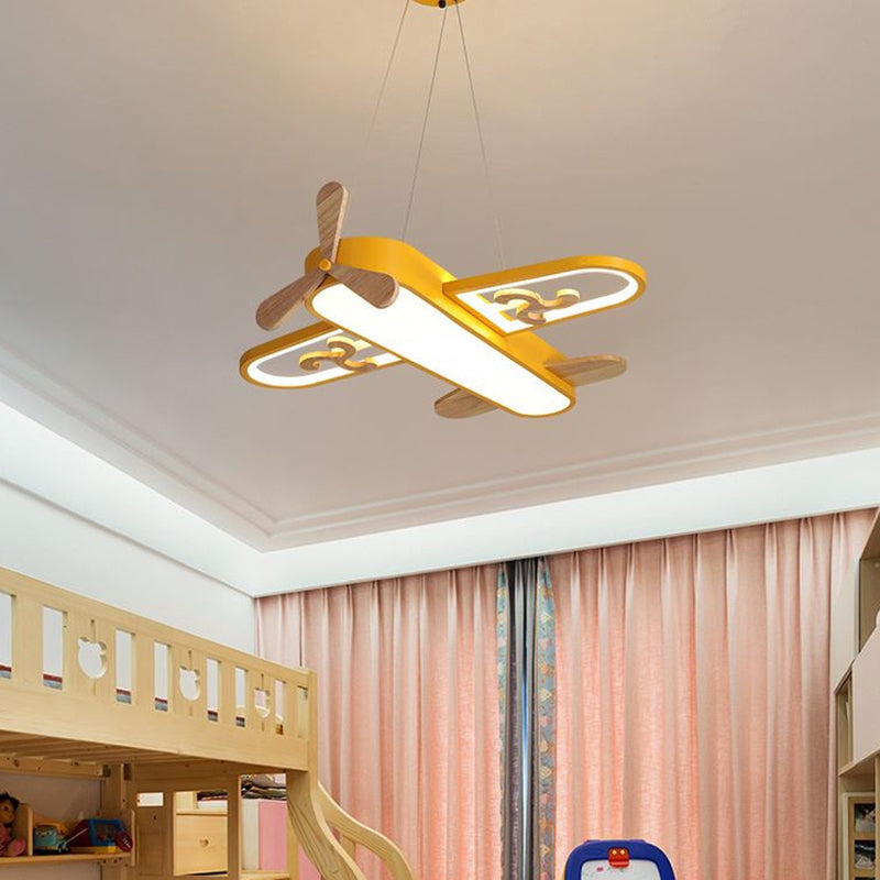 LED Vliegtuig Kinderkamer Hanglamp