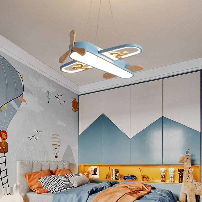 LED Vliegtuig Kinderkamer Hanglamp