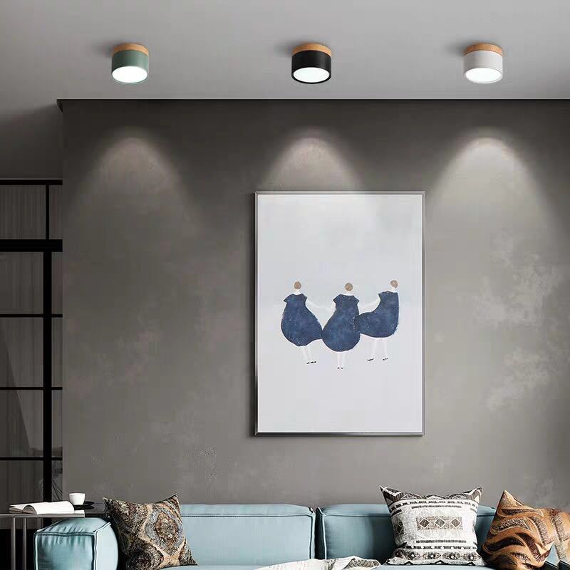 Morandi stijl moderne LED plafondlamp
