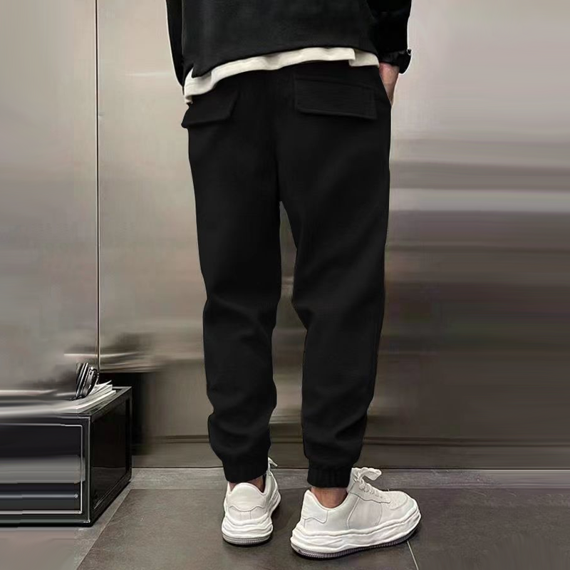 Broek met verstelbare taille en soepele pasvorm