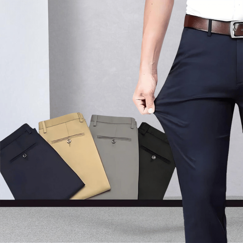 Heren stretch pantalon – Liva