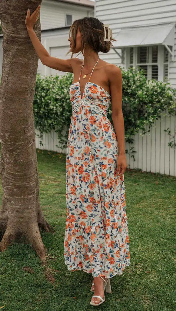 Lina maxi-jurk