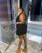 Lina plus size playsuit