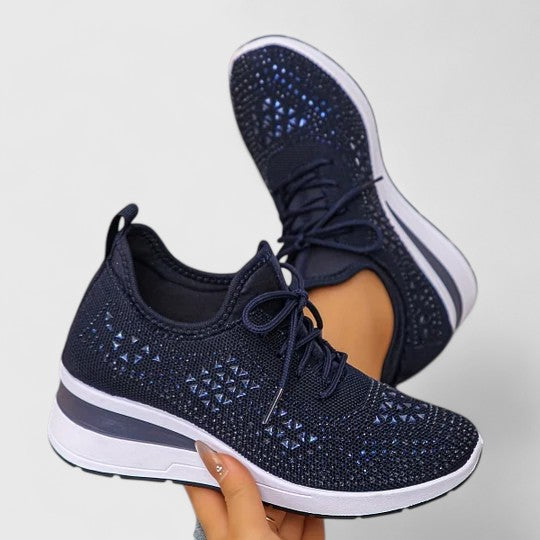 Schoenen met brede teenruimte en zachte demping