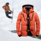 Herenparka – winterjas met afneembare capuchon