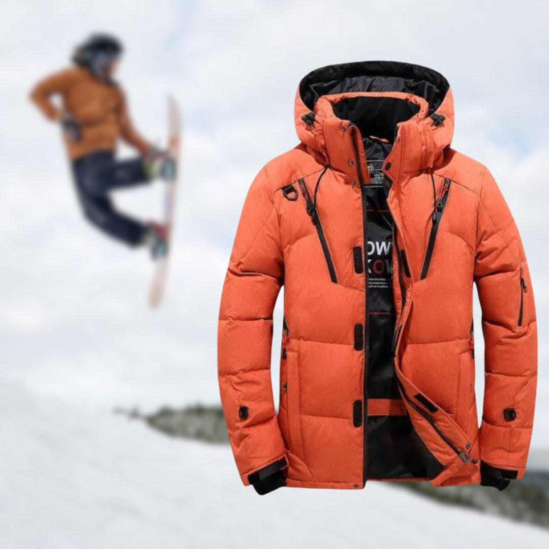 Herenparka – winterjas met afneembare capuchon